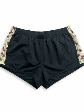 Spunkwear Black Athletic/Swim Shorts Athletic Swim Resort Beach Stretch Coastal